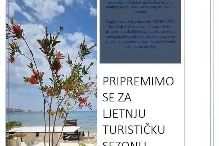 Informator za ljetnju turističku sezonu 2025.godine
